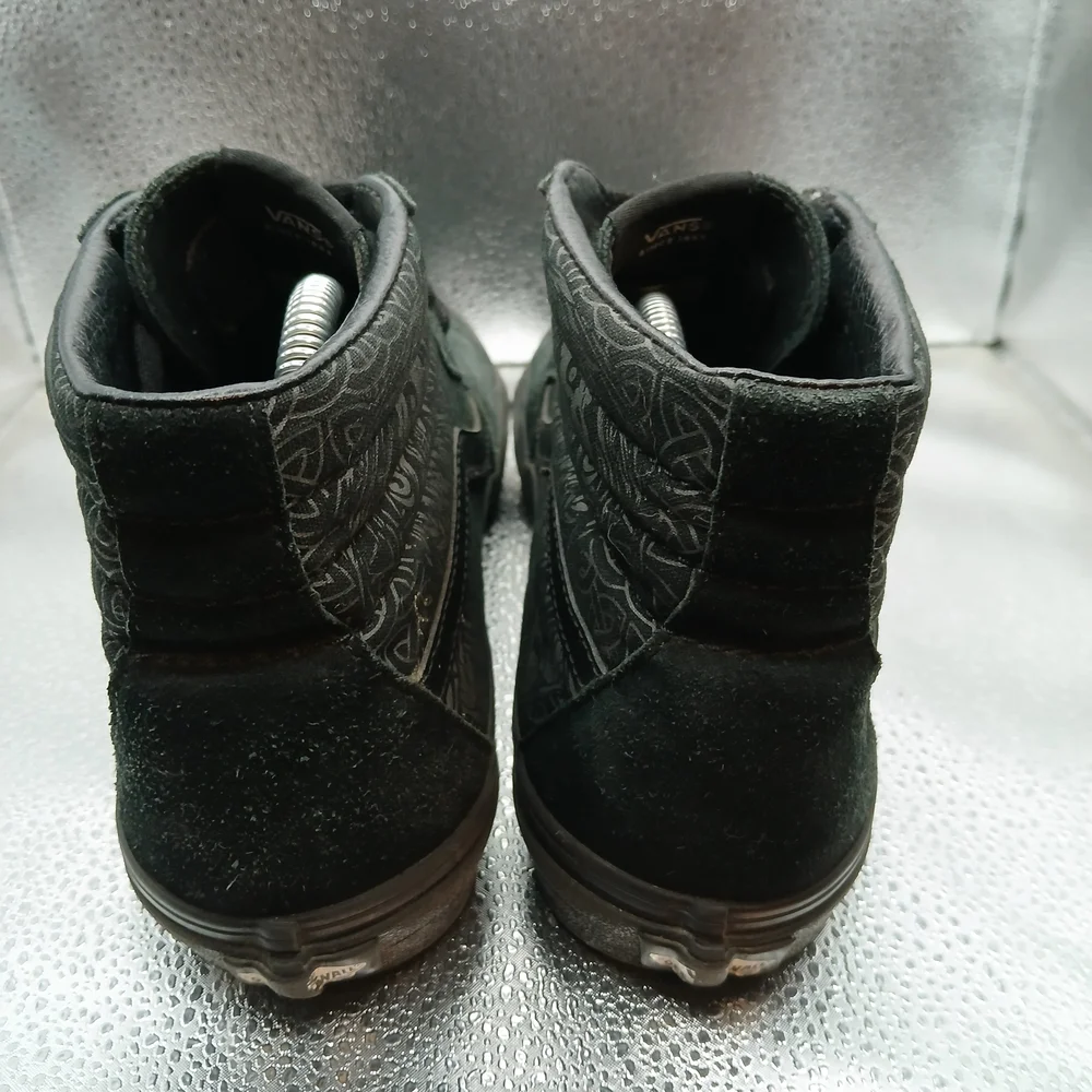 Vans Black Sk8-Hi Raven High-Top Sneakers Men's Size 8.5